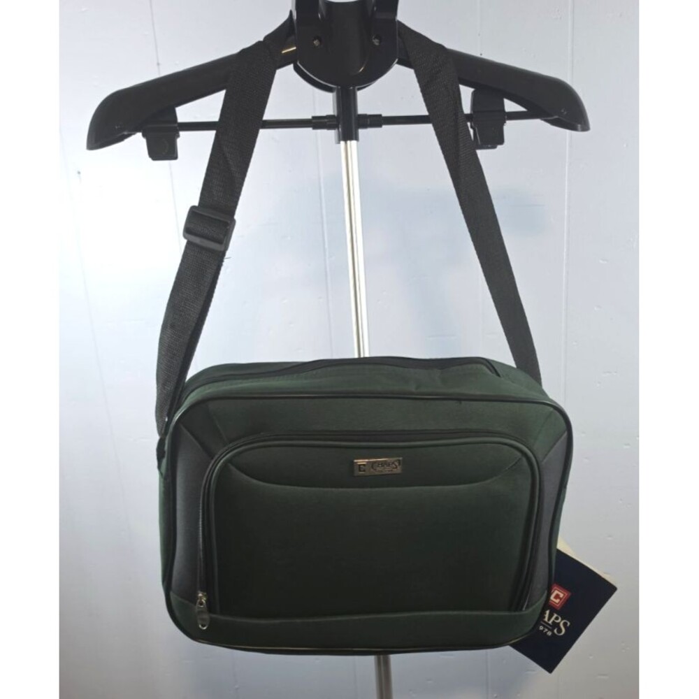Chaps Sedona Collection Travel Bag Green Laptop Books New with Tags
